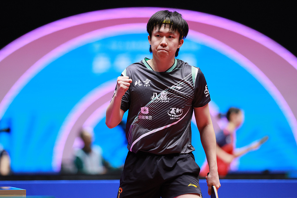 全运会没有好打的比赛！王楚钦4比3战胜黄镇廷
